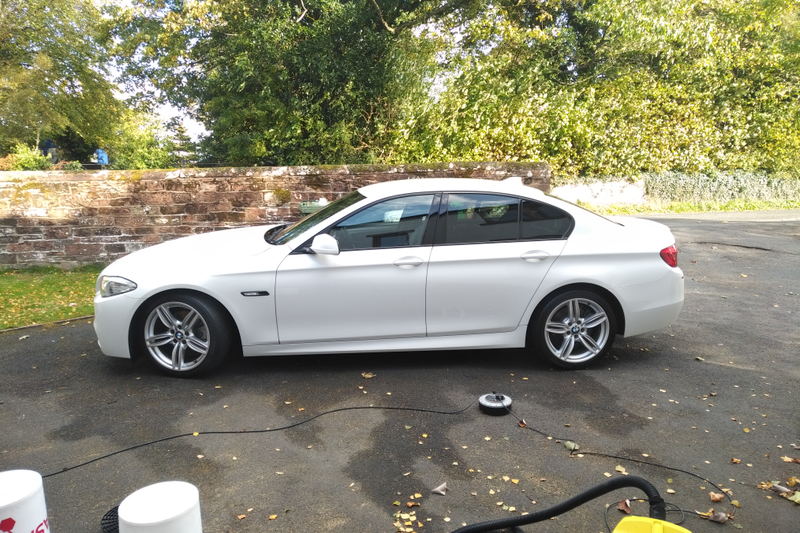 Illustration for article titled REPOST FROM EARLIER: All done, today's clean. 2012 BMW 5 SeriesÂ